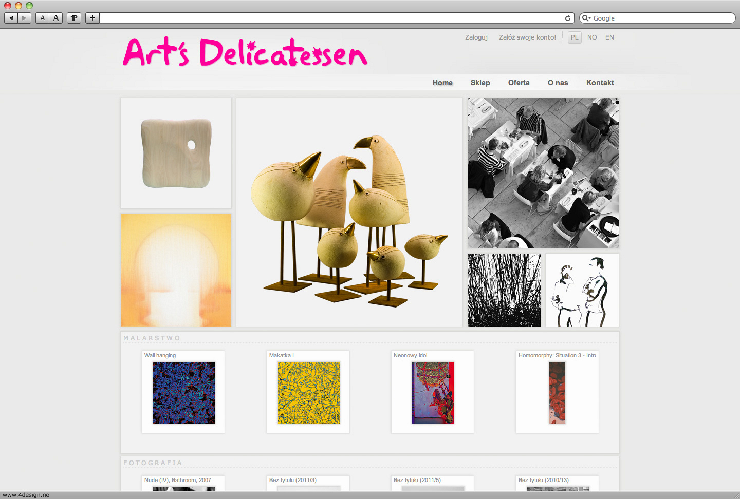 Sklep internetowy: Art's Delicatessen