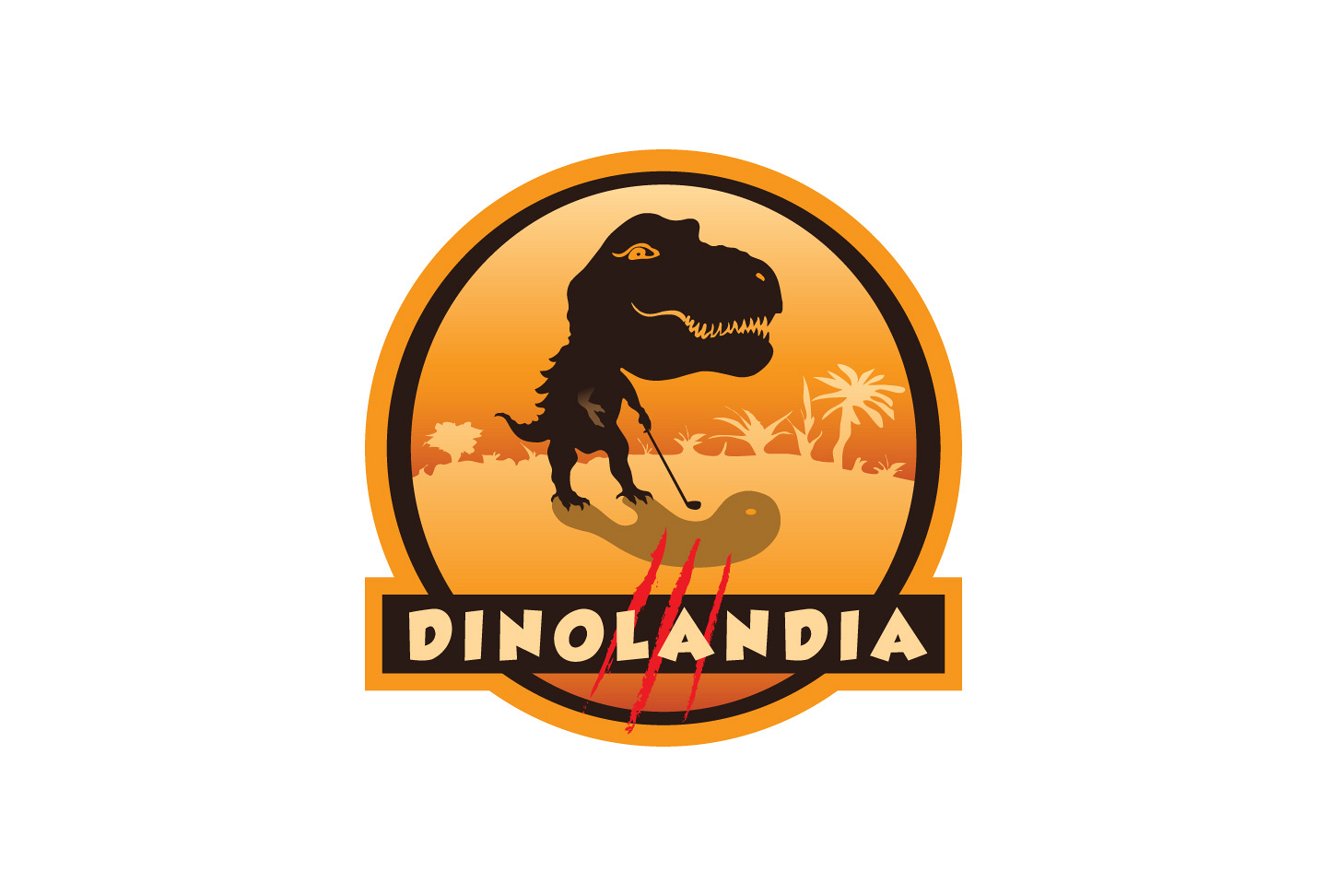 Logo: Dinolandia