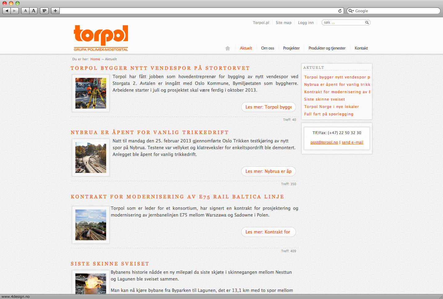 Strona internetowa: Torpol