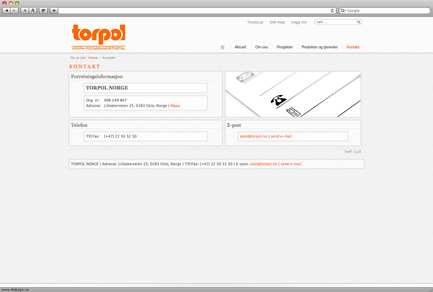 Strona internetowa: Torpol