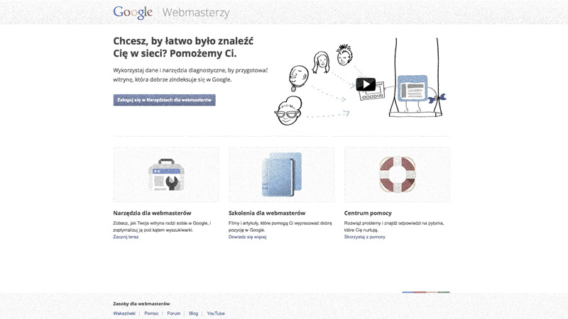 Narzędzia Google dla webmasterów